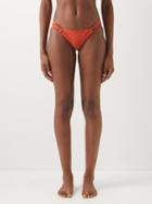 Sara Cristina - Narcissus Bikini Briefs - Womens - Orange