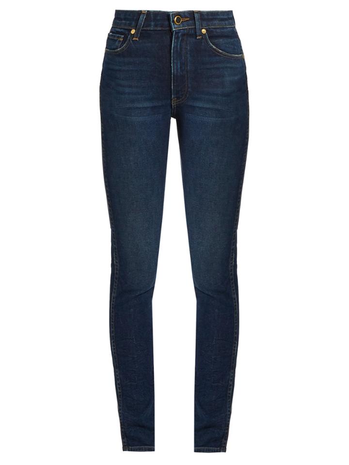 Khaite Vanessa High-rise Straight-leg Jeans