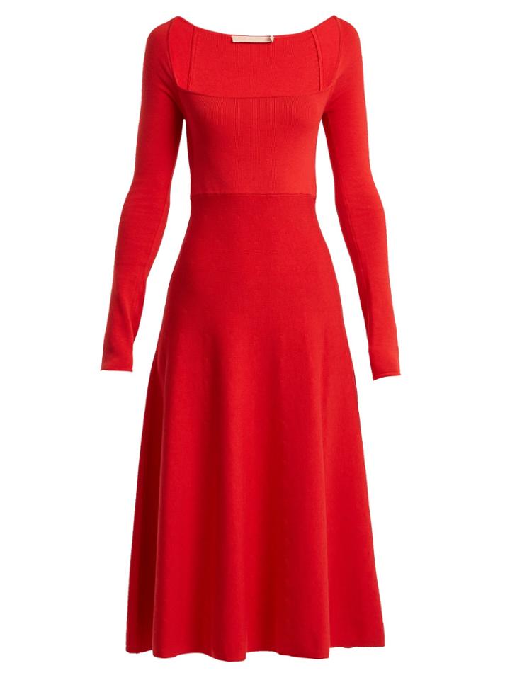 Brock Collection Kimmie Cotton And Silk-blend Dress