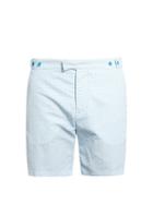 Frescobol Carioca Tailored Wave-print Swim Shorts