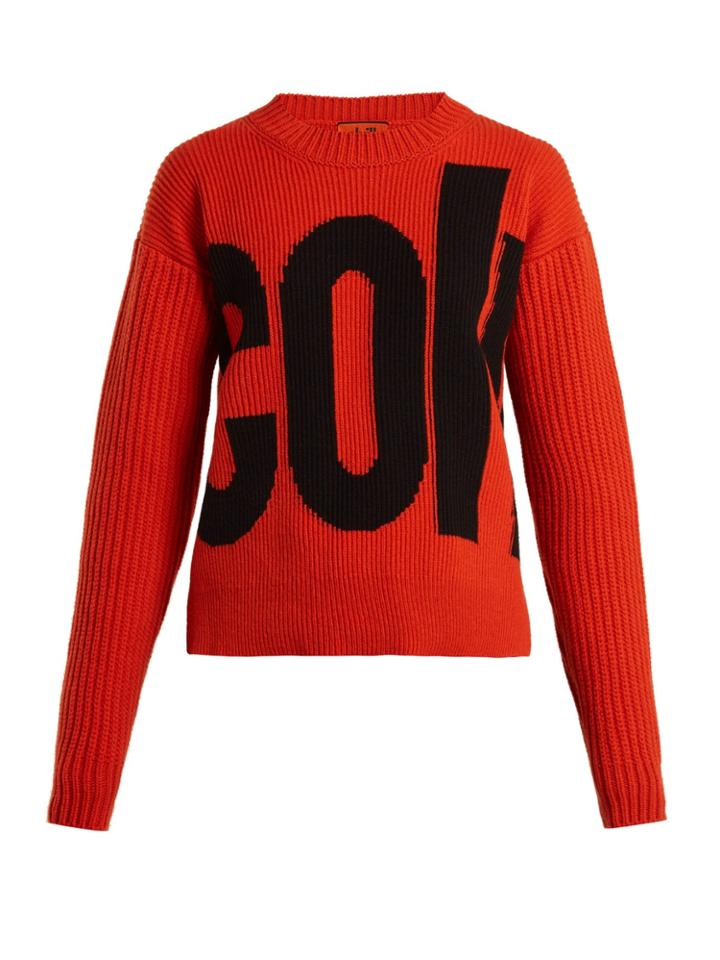 Colville Logo Wool Sweater