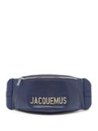 Matchesfashion.com Jacquemus - La Banane Logo Plaque Leather Belt Bag - Mens - Navy