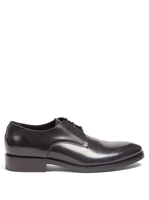 Matchesfashion.com Balenciaga - City Evening Derby Shoes - Mens - Black