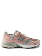 New Balance - Made In Uk 920 Suede And Mesh Trainers - Womens - Pink Multi