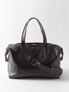 Mtier - Nomad Leather Holdall - Mens - Dark Brown