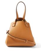 Loewe - Hammock Nugget Leather Tote Bag - Womens - Tan