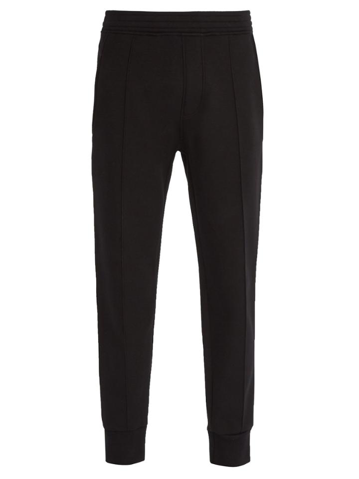 Neil Barrett Side-stripe Jersey Track Pants