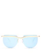 Le Specs Mafia Moderne Flat-top Sunglasses