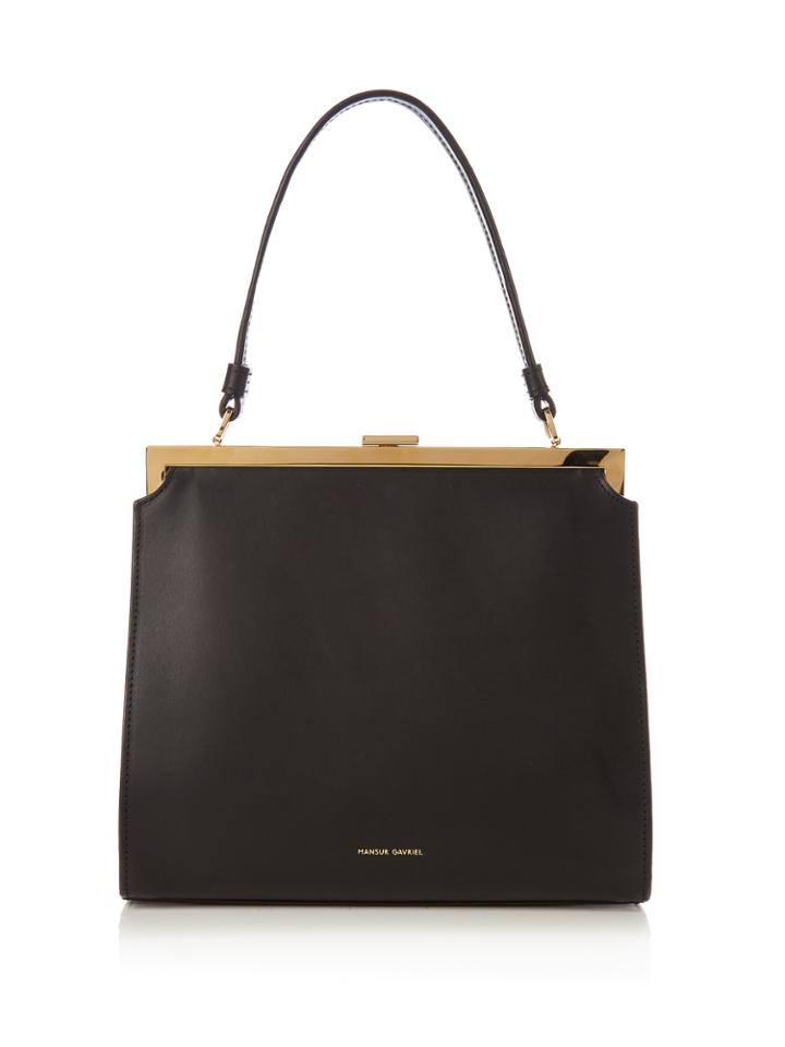 Mansur Gavriel Metropolitan Top-handle Leather Bag