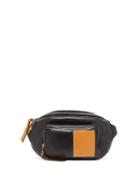 Matchesfashion.com Loewe - Anagram Patch Leather Belt Bag - Mens - Black