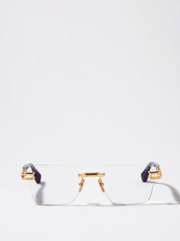 Dita Eyewear - Meta-evo Rx Rimless Glasses - Mens - Gold