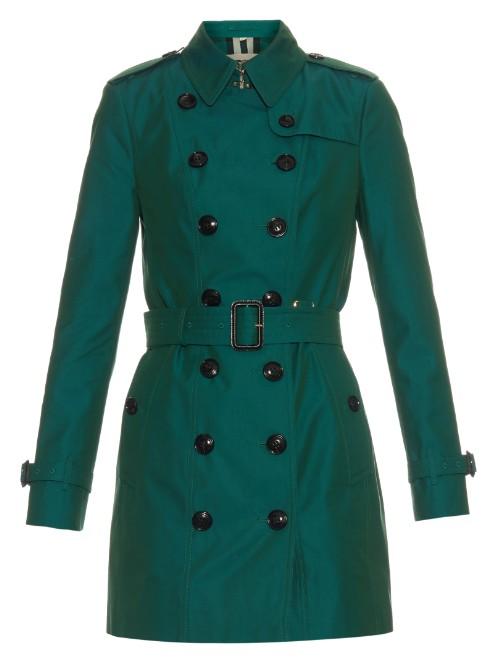 Burberry London Sandringham Mid-length Gabardine Trench Coat