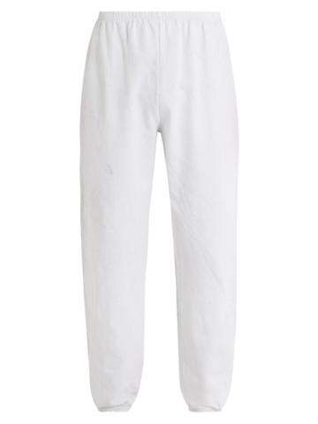Audrey Louise Reynolds Hand-dyed Cotton-jersey Track Pants