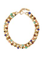 Matchesfashion.com Etro - Stone Charm & Chain Necklace - Womens - Multi
