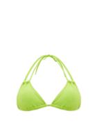 Ladies Beachwear Solid & Striped - The Tenley Bikini Top - Womens - Light Green