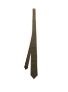 Matchesfashion.com Acne Studios - Cotton-blend Twill Tie - Mens - Khaki