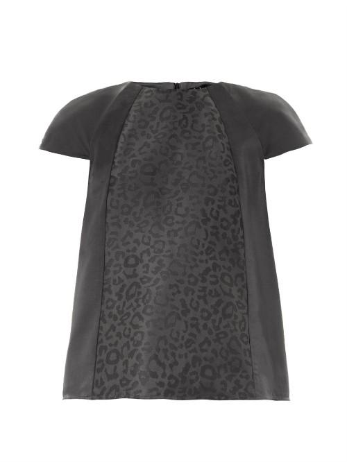 Freda Imogen Jacquard Panel Blouse