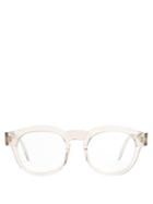 Matchesfashion.com Kuboraum - Round Frame Acetate Glasses - Mens - Clear