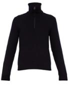 Lanvin Rack-stitched Wool-blend Sweater