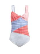 Matchesfashion.com Marysia - Sagaponack Gingham Swimsuit - Womens - Multi