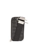Mens Bags Givenchy - Antigona U 4g-embossed Leather Pouch Bag - Mens - Black