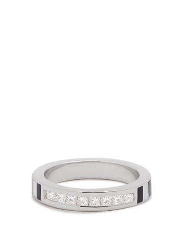 Jessica Biales Diamond & Sterling-silver Ring