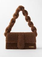 Jacquemus - Bambidou Shearling Shoulder Bag - Womens - Brown