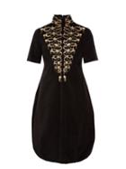 Matchesfashion.com William Vintage - Alexander Mcqueen 2008 Velvet Puffball Dress - Womens - Black