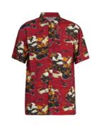 Lanvin Dinosaur-print Hawaiian Shirt