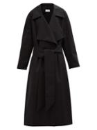 Ladies Rtw The Row - Au Cotton-panama Trench Coat - Womens - Black