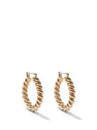 Ladies Jewellery Laura Lombardi - Cara 14kt Gold-plated Hoop Earrings - Womens - Gold