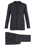 Lanvin Attitude-fit Single-breasted Checked Wool Suit