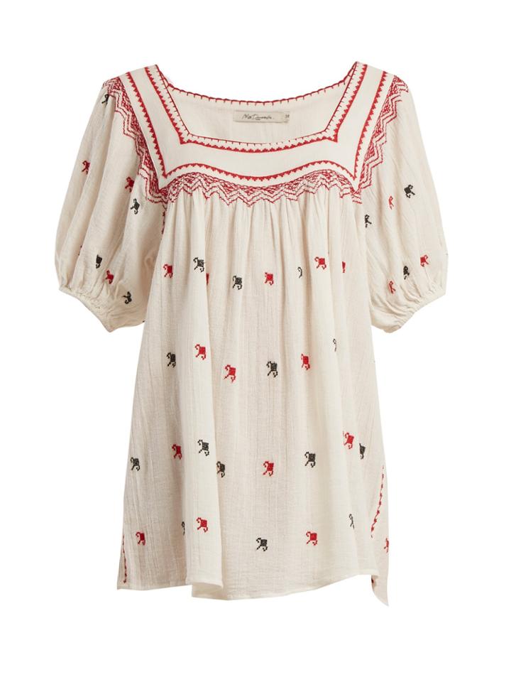 Mes Demoiselles Frimousse Square-neck Blouse