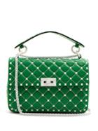 Valentino Free Rockstud Spike Quilted-leather Shoulder Bag