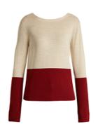 Marni V-back Bi-colour Wool Sweater