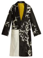 Haider Ackermann Leonotis Cherry-blossom Jacquard Coat