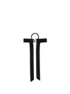 Matchesfashion.com Maison Michel - Doris Crystal Embellished Ribbon Hair Tie - Womens - Navy