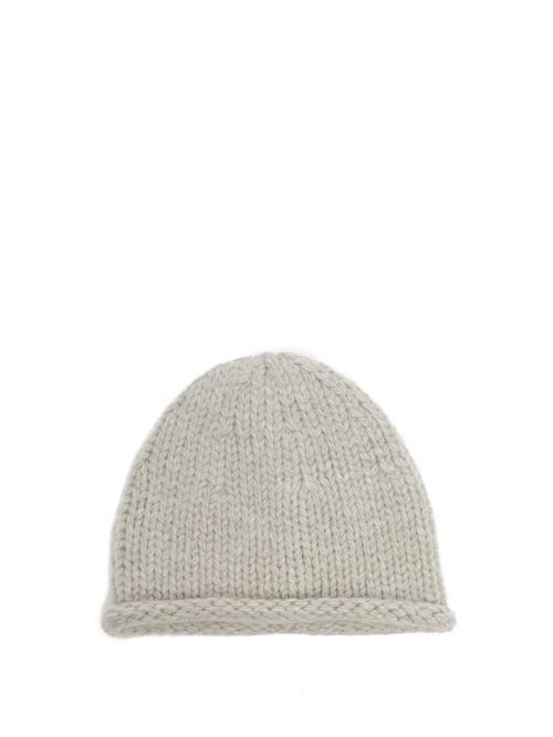 Matchesfashion.com Jil Sander - Rolled-cuff Wool-blend Beanie - Womens - Grey