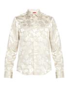 Eckhaus Latta Floral-jacquard Shirt