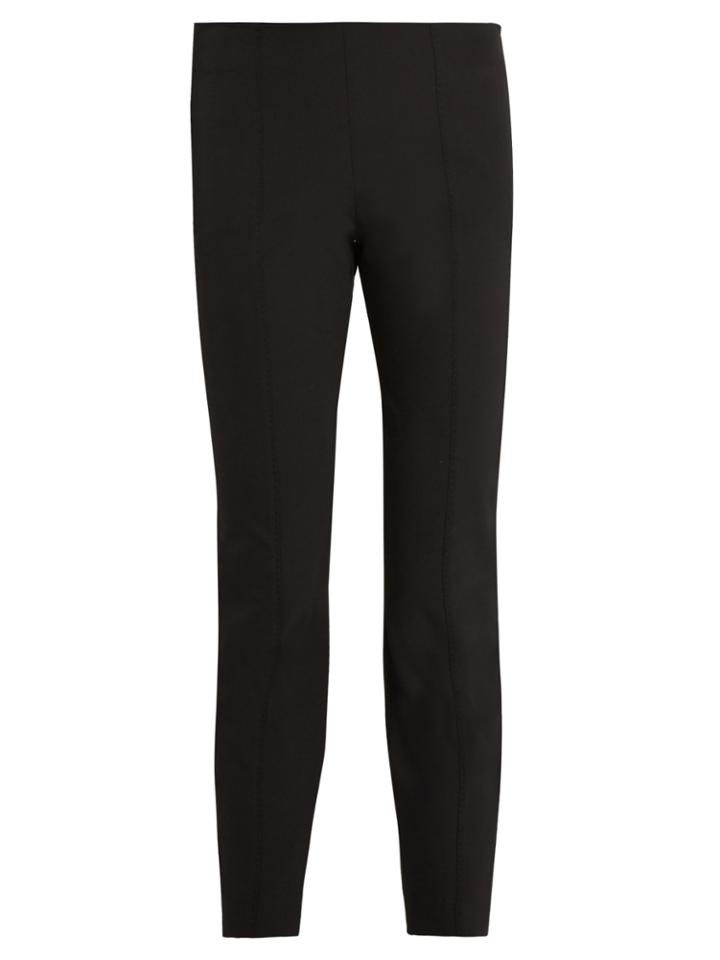 The Row Cosso Stretch-twill Cropped Trousers