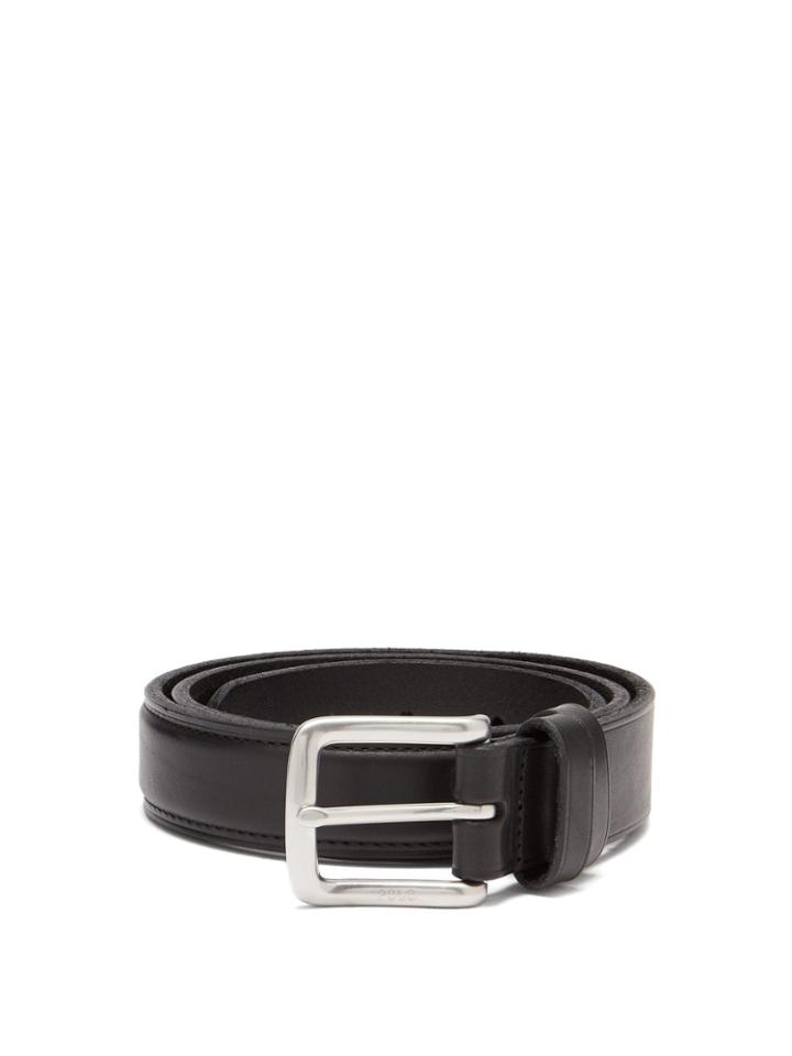 Polo Ralph Lauren Logo Leather Belt