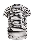 Junya Watanabe Striped Braided Cotton T-shirt