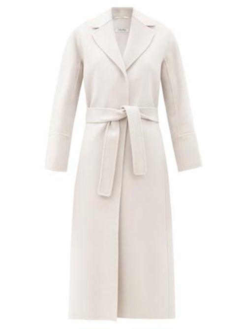 Matchesfashion.com S Max Mara - Aronalu Coat - Womens - Ivory