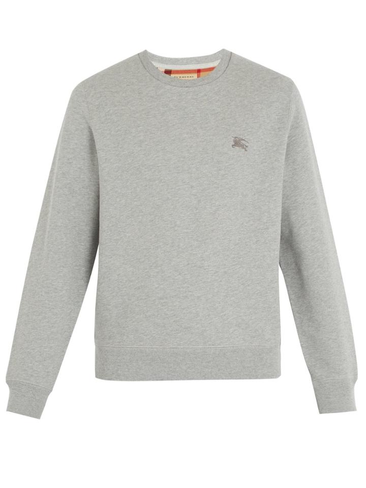 Burberry Gateley Logo-embroidered Sweatshirt