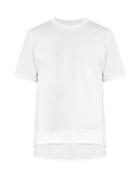 Oamc Drop Contrast-hem Jersey T-shirt