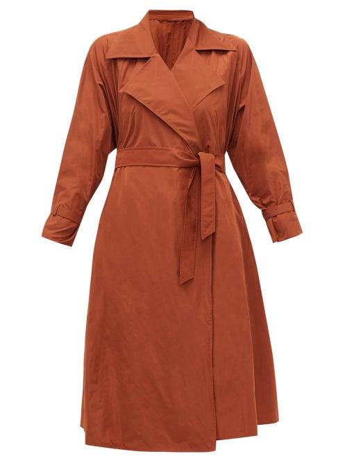 Matchesfashion.com Max Mara - Uva Trench Coat - Womens - Dark Brown
