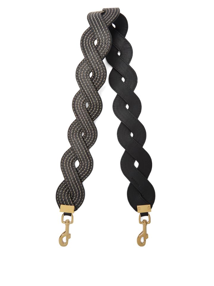 Loewe Twisted Wave Leather Bag Strap