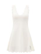 Marysia Sport - Venus Scalloped Recycled-fibre Mini Dress - Womens - White