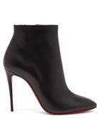 Matchesfashion.com Christian Louboutin - Eloise 100 Leather Ankle Boots - Womens - Black
