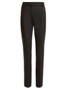 Valentino High-rise Wool-blend Trousers
